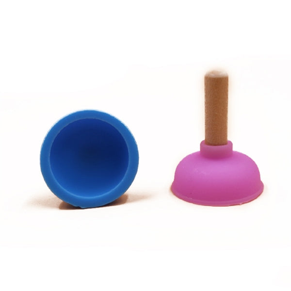 Plunger Sucker Stand Cell Phone Holder