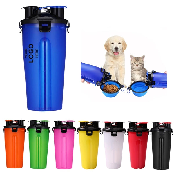 Portable Drinking Cup For Pet Water And Food