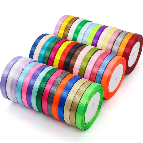 100 Yard Satin Ribbon Rolls