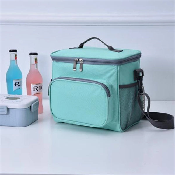 Logo and packaging oxford insulated lunch bag