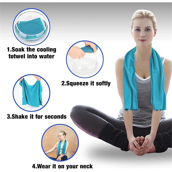 Pieces Deluxe Cooling Towel Full-Color