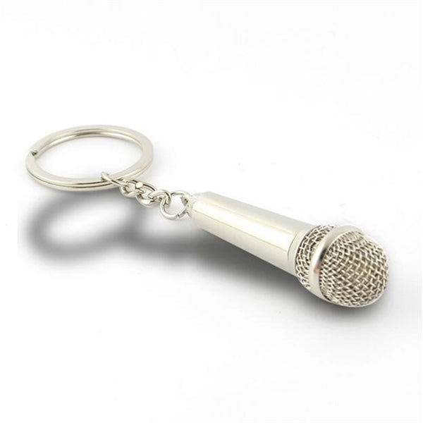Microphone Keychain