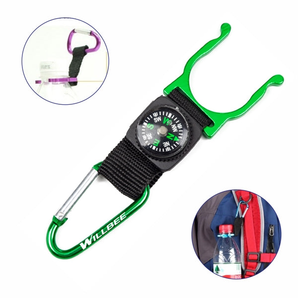 Carabiner With Compass