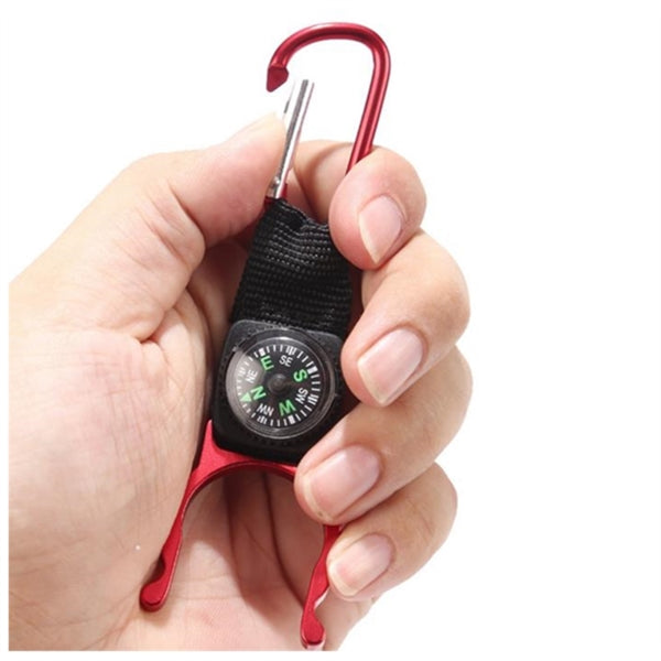 Carabiner With Compass