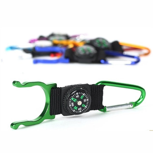 Carabiner With Compass