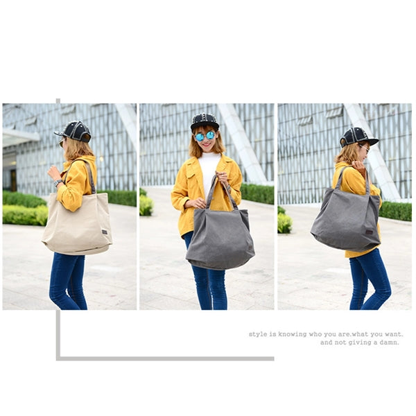 Canvas Shoulder Messenger Cloth Bag Handbag