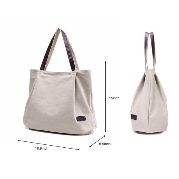 Canvas Shoulder Messenger Cloth Bag Handbag