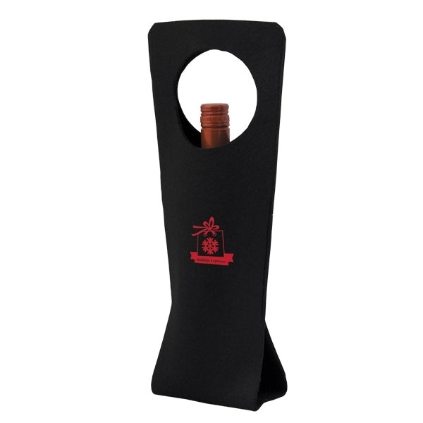 Single Bottle Felt Wine Sleeve/carry Bag