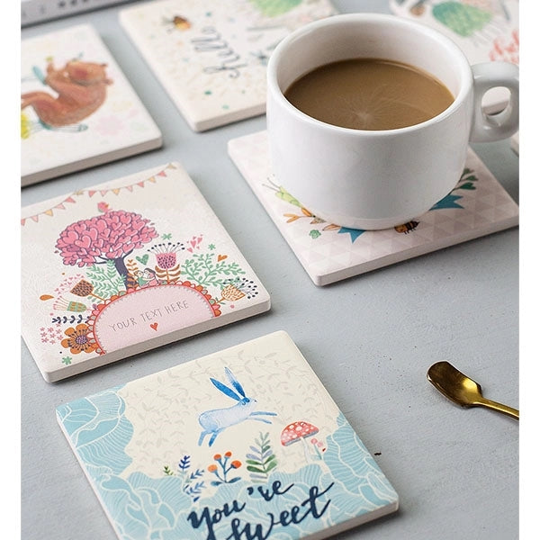 Diatomite Absorbent Cup Coaster Hygroscopic Mat Pad