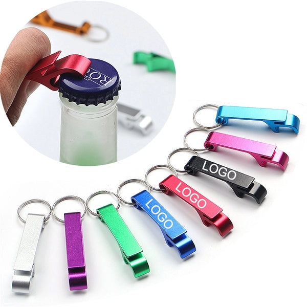 Metal Beer Bottle Openers Keychain