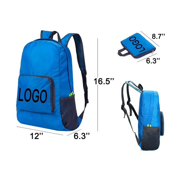 Lightweight Foldable Daypack Travel Backpack