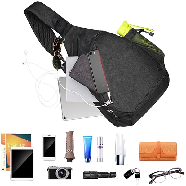 Crossbody Shoulder Chest Urben Travel Backpack Sling