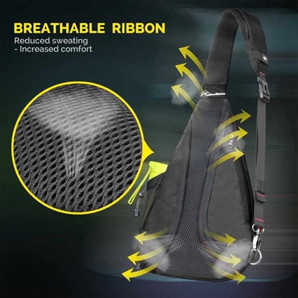 Crossbody Shoulder Chest Urben Travel Backpack Sling