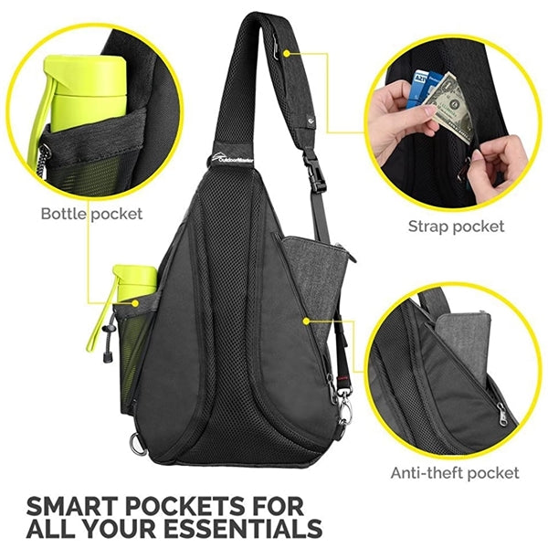 Crossbody Shoulder Chest Urben Travel Backpack Sling