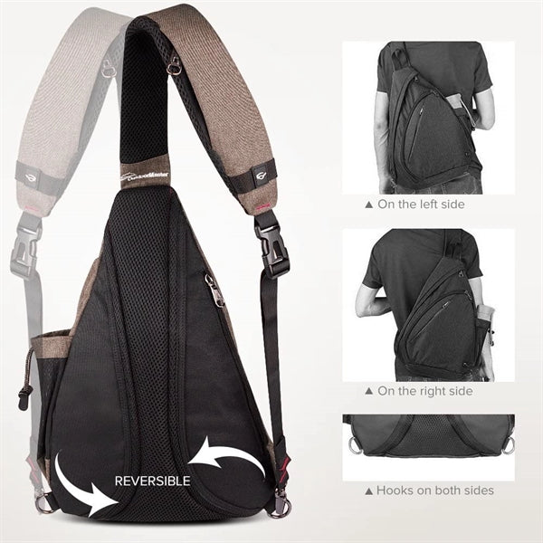 Crossbody Shoulder Chest Urben Travel Backpack Sling