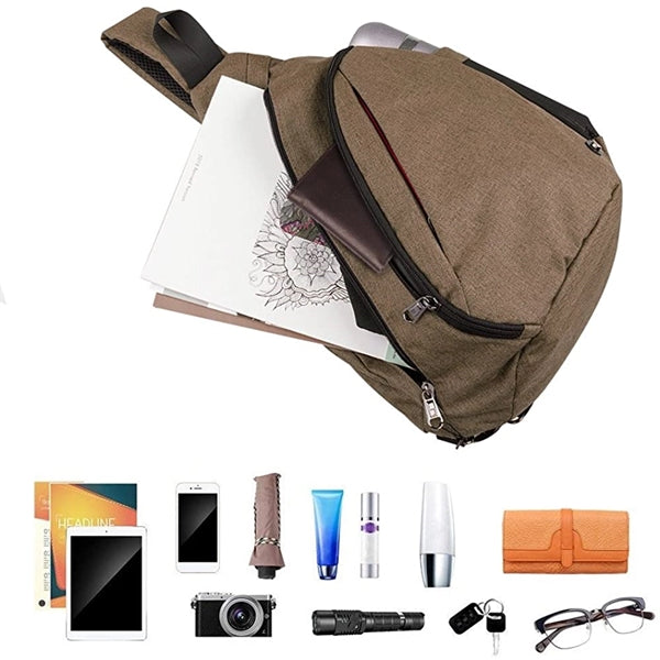 Crossbody Shoulder Chest Urben Travel Backpack Sling