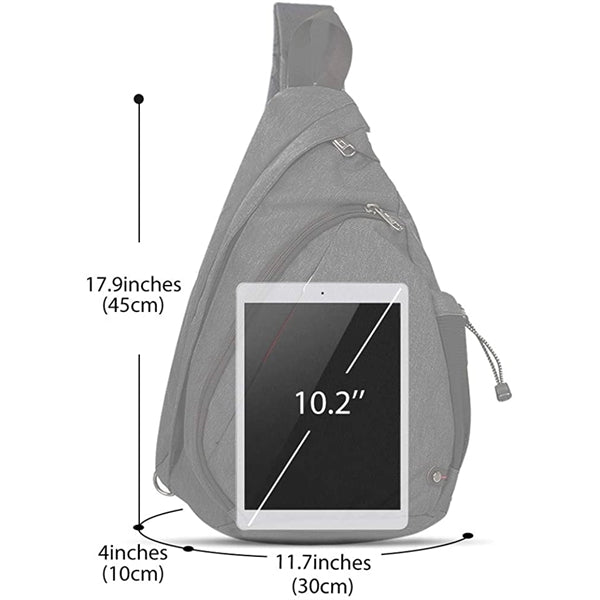 Crossbody Shoulder Chest Urben Travel Backpack Sling