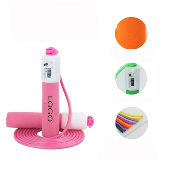 Children counting skipping rope