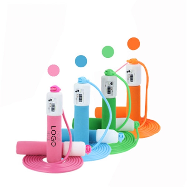 Children counting skipping rope