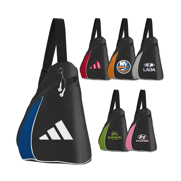 Color Splash Side Sling Backpacks