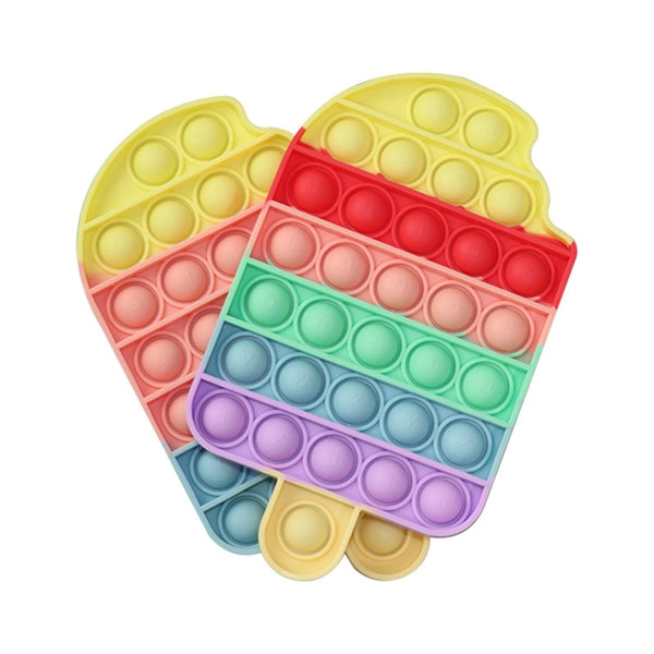 Ice Cream Shape Push Pop Bubble Toy