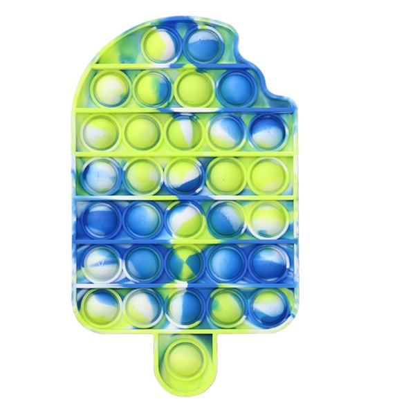 Ice Cream Shape Push Pop Bubble Toy