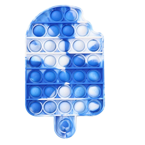 Ice Cream Shape Push Pop Bubble Toy