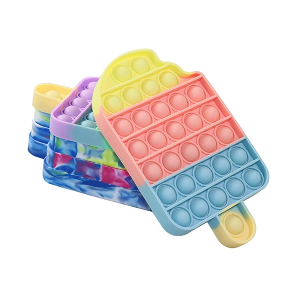 Ice Cream Shape Push Pop Bubble Toy