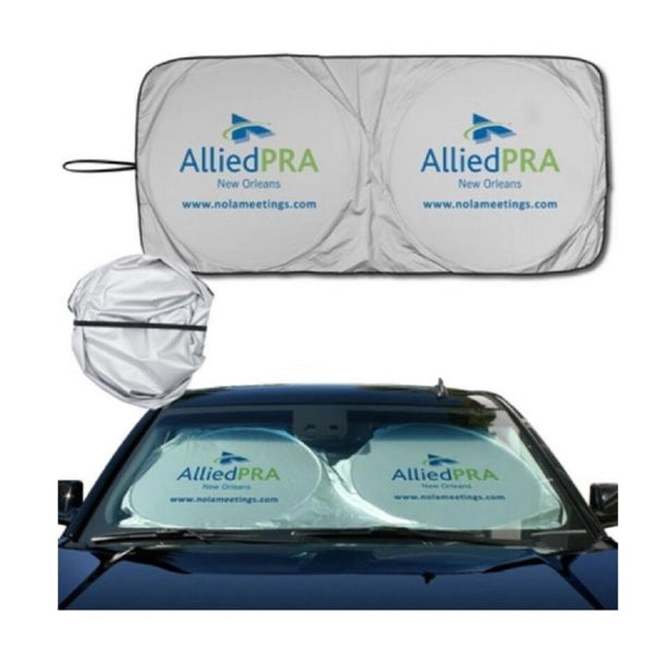 Folding Sunshades Carboard with Pouch