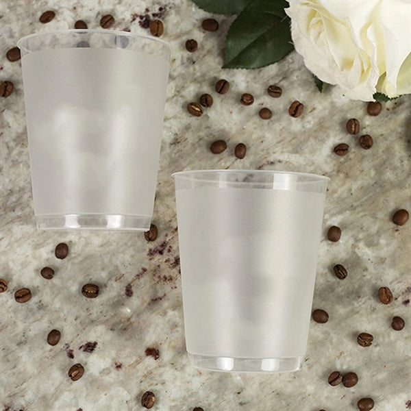 12oz Plastic Party Cups/ Frosted Cup