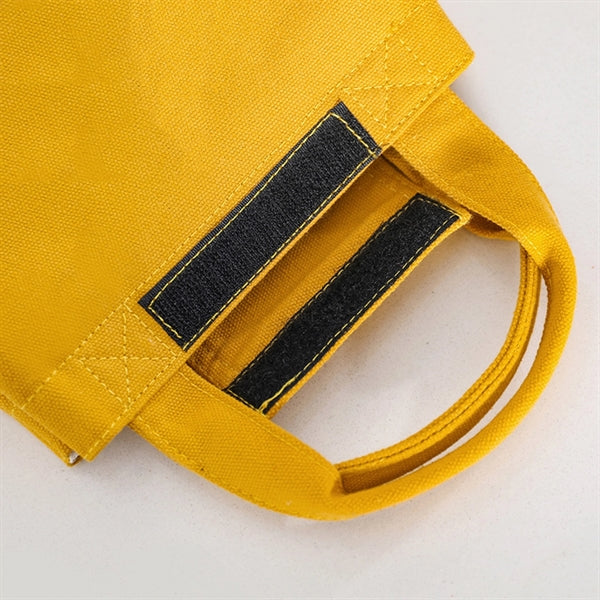 Canvas thermal lunch bag