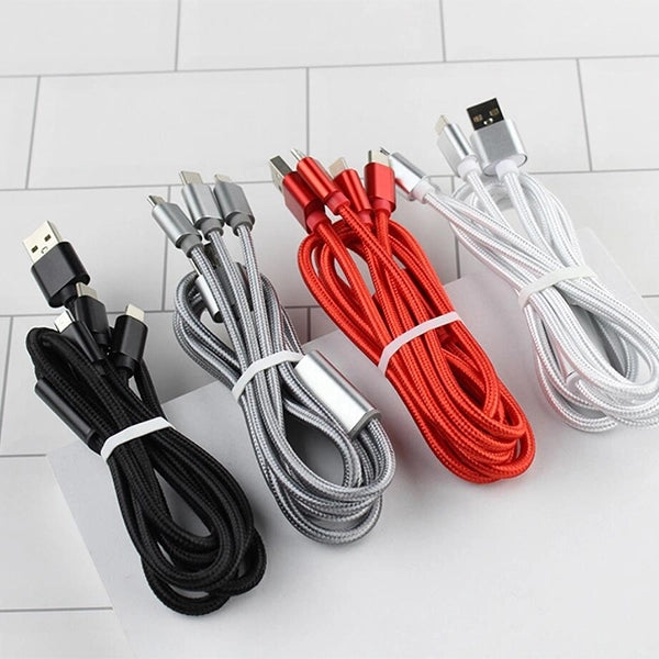 3-in-1 USB Charging Cable