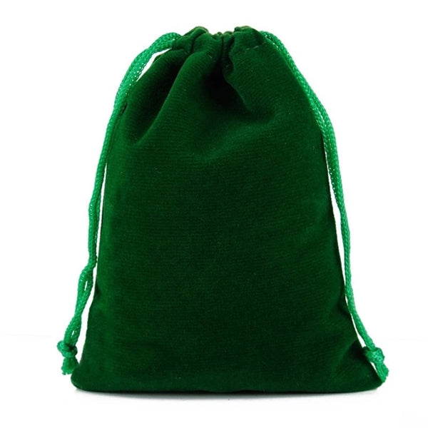 Drawstring Velvet Bag