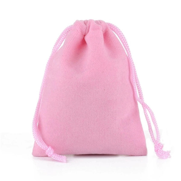 Drawstring Velvet Bag