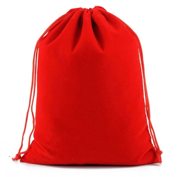 Drawstring Velvet Bag