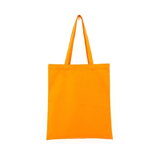 12 Oz. Colorful Cotton Canvas Shopping Tote Bag