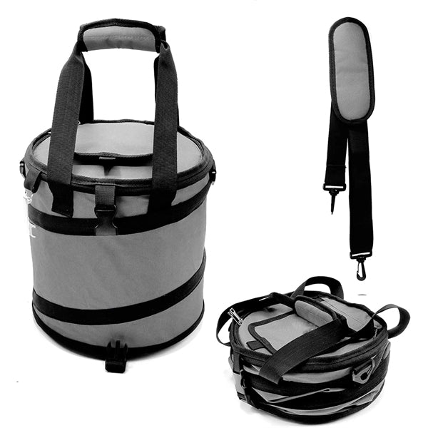24 Can Pop Up Cooler Bag Collapsible Insulated Tote