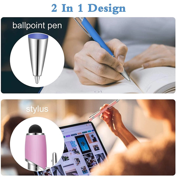 2 in 1 Stylus Ballpoint Pen