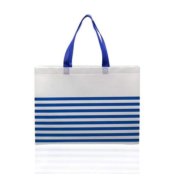 Two-Tone Non-Woven Durable Beach Tote Bag (15" x 4" x 13.5")