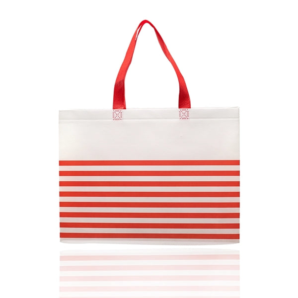Two-Tone Non-Woven Durable Beach Tote Bag (15" x 4" x 13.5")