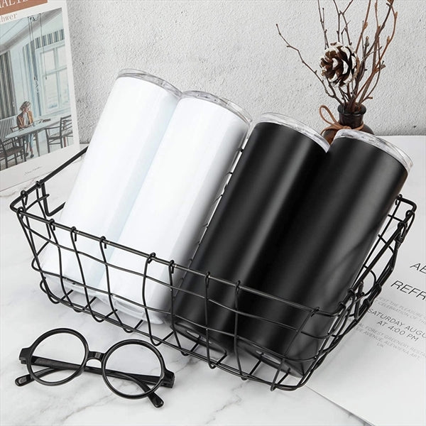 Double Wall Stainless Steel Tumbler With Straw