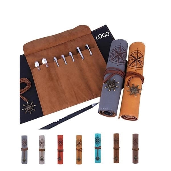 Leather pencil case