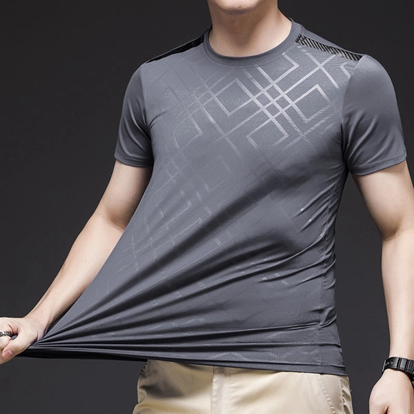 Men's Speed Dry Ice Breathable Running Fitness T-Shirt