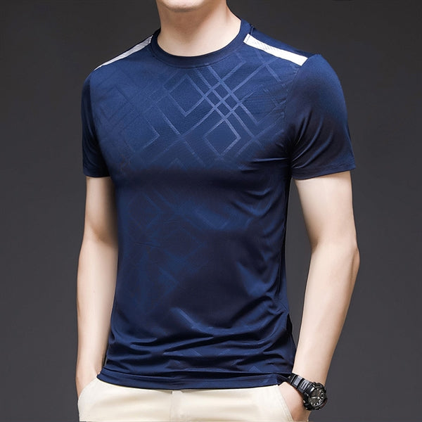 Men's Speed Dry Ice Breathable Running Fitness T-Shirt