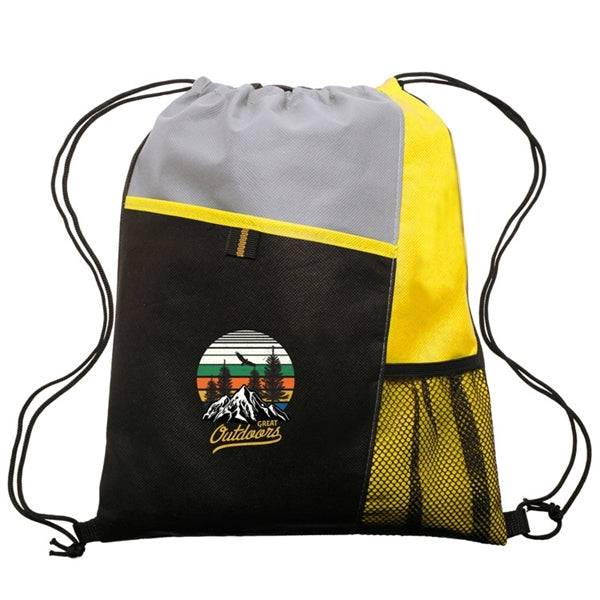 Drawstring Backpack Sports Gym Bag