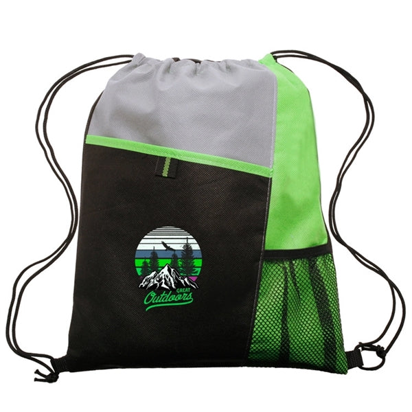 Drawstring Backpack Sports Gym Bag
