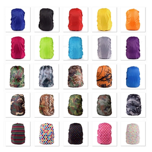 Full Color Backpack Waterproof Cover W/ Storage Bag