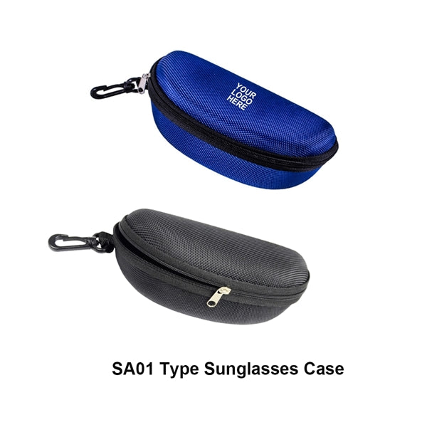 Portable Travel Zipper Eyeglasses Case