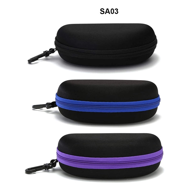 Portable Travel Zipper Eyeglasses Case