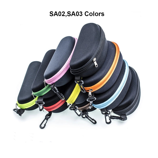 Portable Travel Zipper Eyeglasses Case